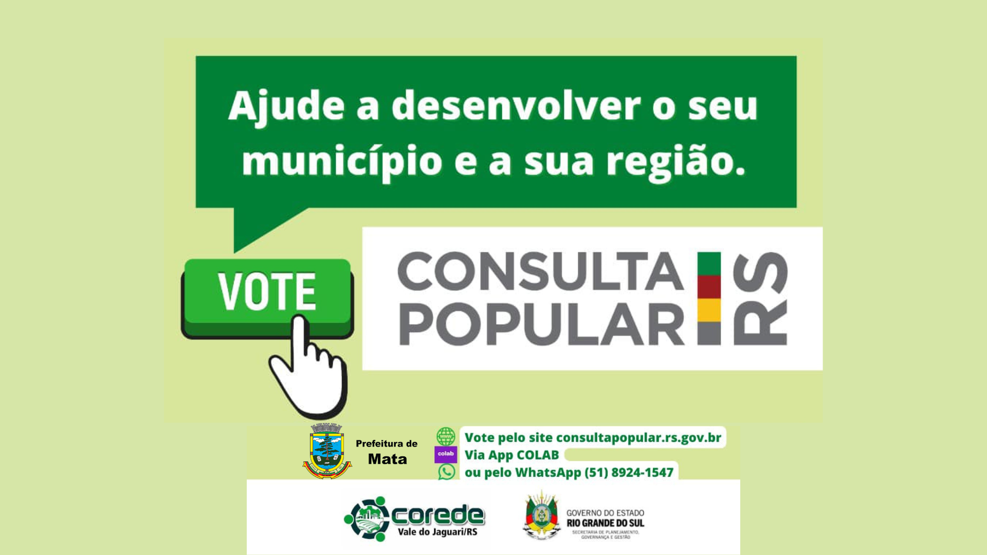 Aberta a votação para a Consulta Popular 2022 1920 1080 px 1