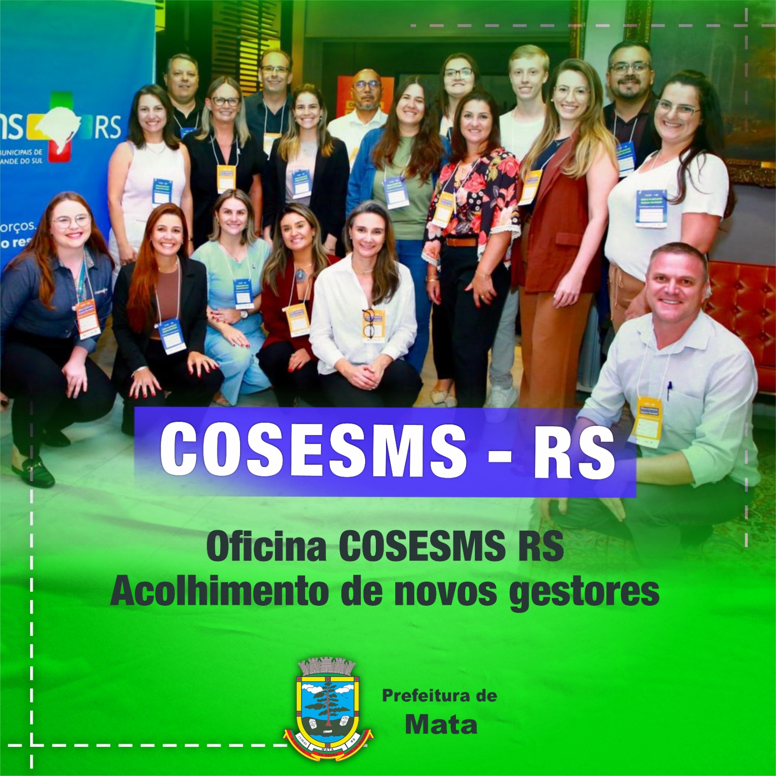 Oficinas de aprendizagem pelo Cosesms - Saúde