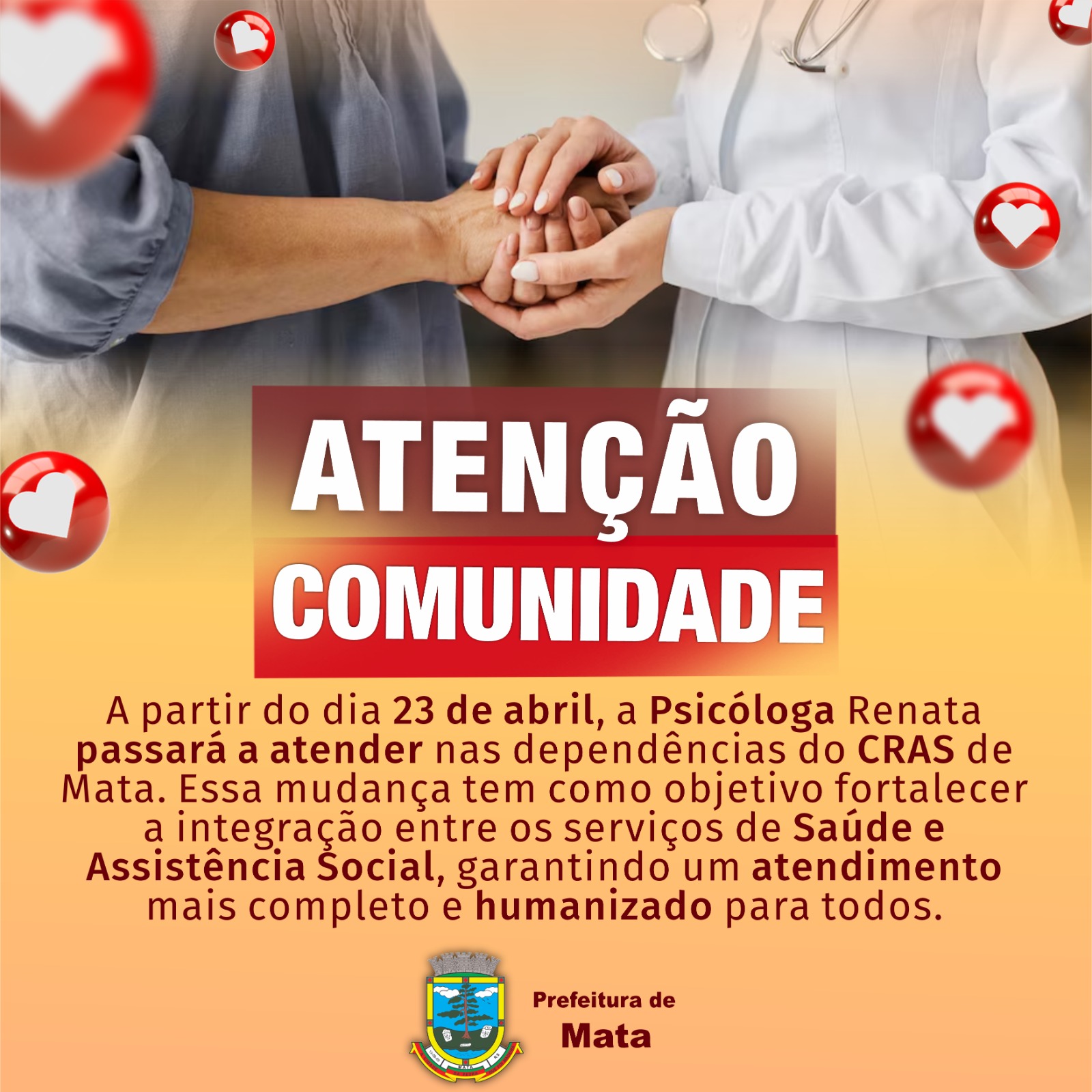 Atendimentos da Psicóloga - CRAS