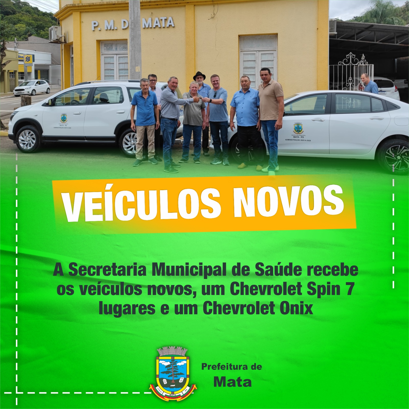 Aquisição de veículos - Secretaria de Saúde